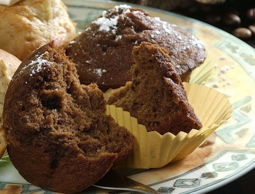 Muffin - Banános-kávés muffin